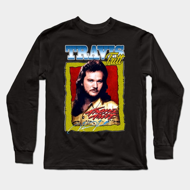 Travis Tritt //// country music artist Long Sleeve T-Shirt by HORASFARAS